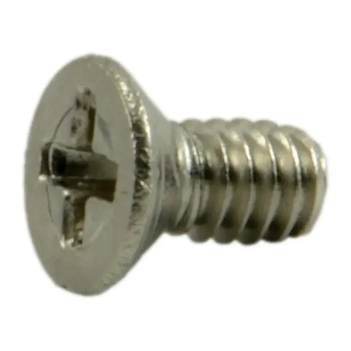 0-80 x 1/8″ 18-8 Stainless Steel Fine Thread Phillips Flat Head Miniature Machine Screws
