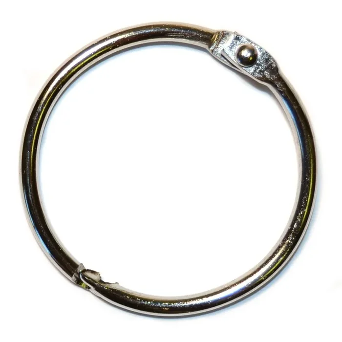 1-1/2″ Nickel Binder Rings