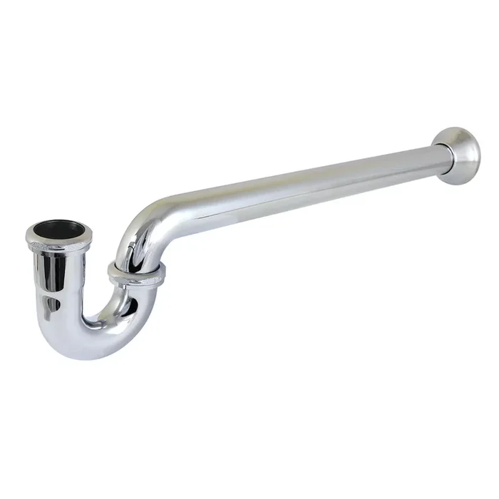 1-1/2″ P-Trap with Bell Flange, 24″ Length, 18 Gauge, Polished Chrome – Kingston Brass