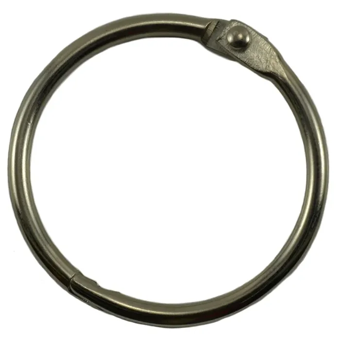 1-1/4″ Nickel Binder Rings