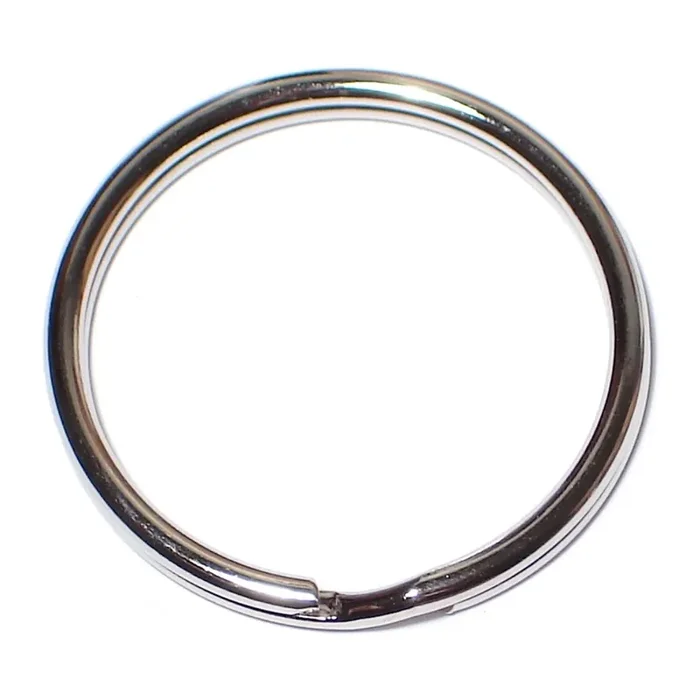 1-1/4″ Nickel Split Key Rings