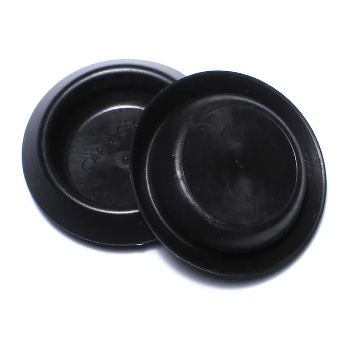1-1/8″ Black Plastic Round Head Sheet Metal Plugs