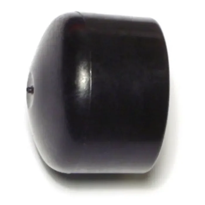 1-1/8″ Black Plastic Round Outside Furniture Caps