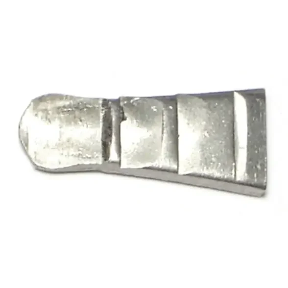 1-1/8″ x 15/32″ x 5/32″ Zinc Plated Steel Wedges