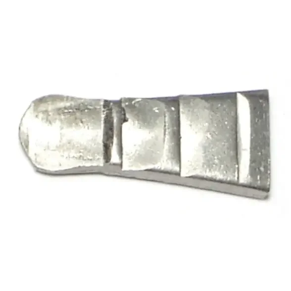 1-1/8″ x 15/32″ x 5/32″ Zinc Plated Steel Wedges