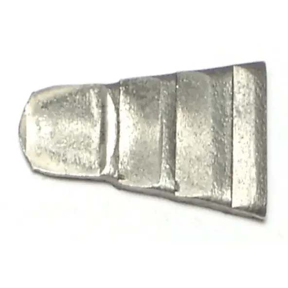 1-1/8″ x 3/4″ x 5/32″ Zinc Plated Steel Wedges
