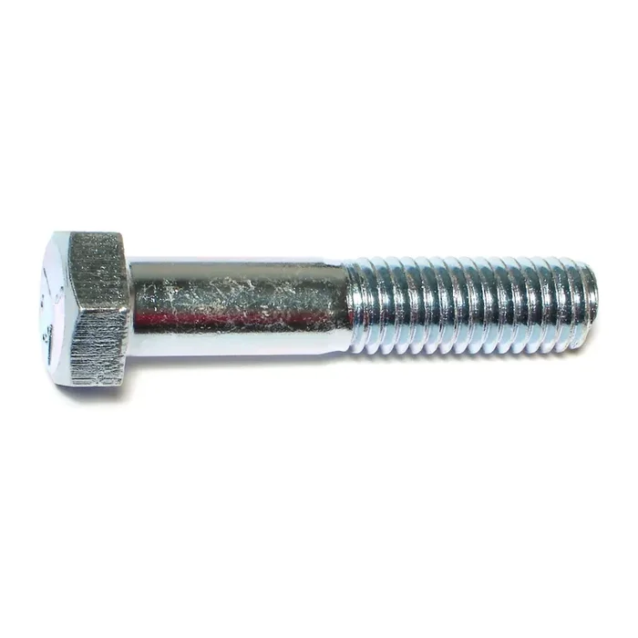 1/2″-13 x 2-1/2″ Zinc Plated Grade 5 Steel Coarse Thread Hex Cap Screws