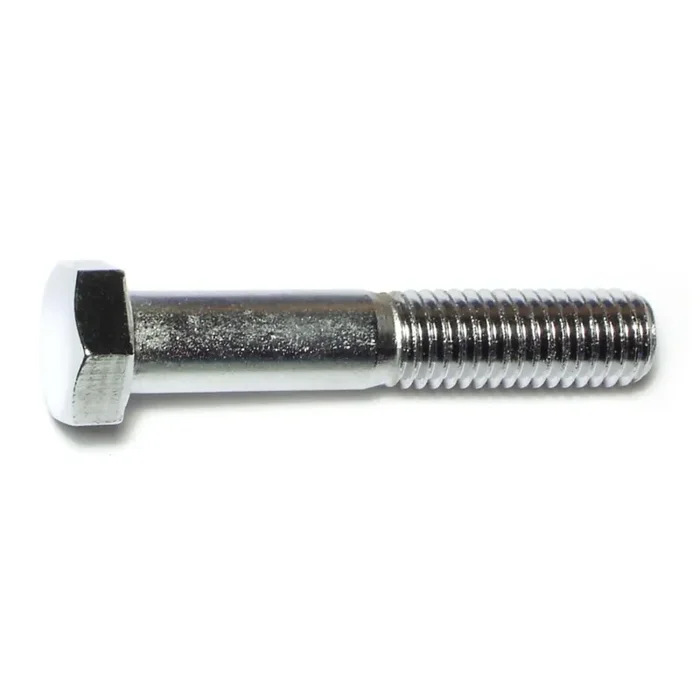1/2″-13 x 2-3/4″ Chrome Plated Grade 5 Steel Coarse Thread Hex Cap Screws