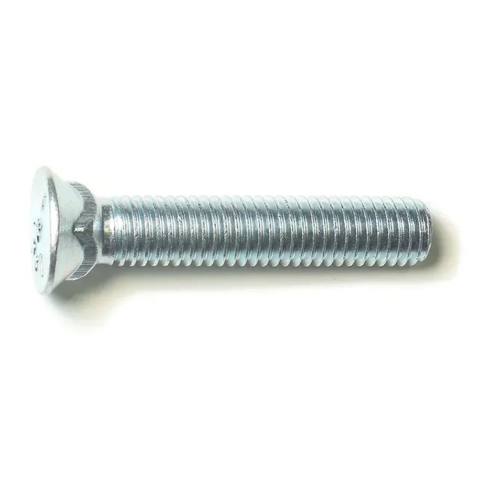 1/2″-13 x 2-3/4″ Zinc Plated Grade 5 Steel Coarse Thread Repair Head Plow Bolts