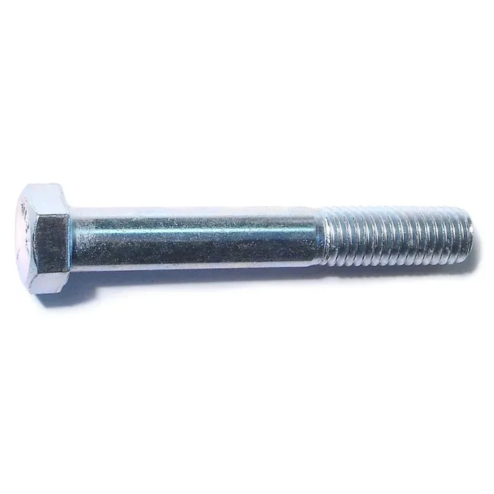 1/2″-13 x 3-1/2″ Zinc Plated Grade 5 Steel Coarse Thread Hex Cap Screws