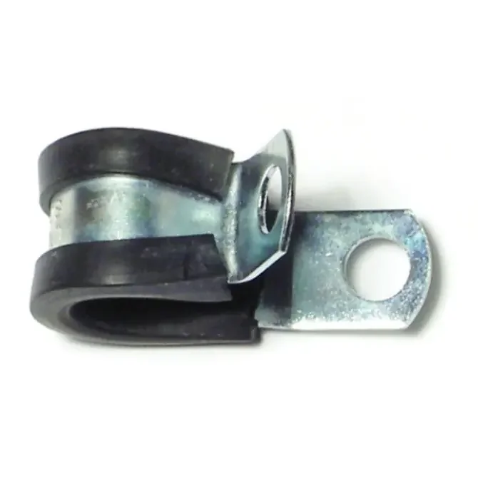 1/2″ x 1/2″ Rubber Cushioned Steel Support Clamps