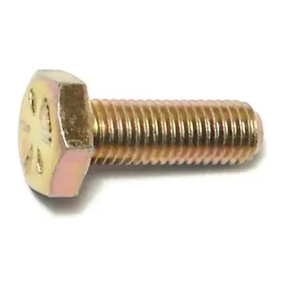 1/4″-28 x 3/4″ Zinc Plated Grade 8 Steel Fine Thread Hex Cap Screws