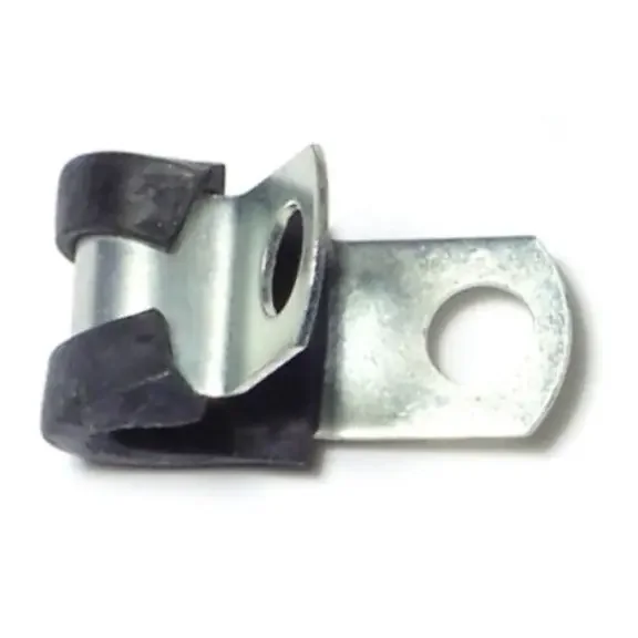 1/4″ x 1/2″ Rubber Cushioned Steel Support Clamps