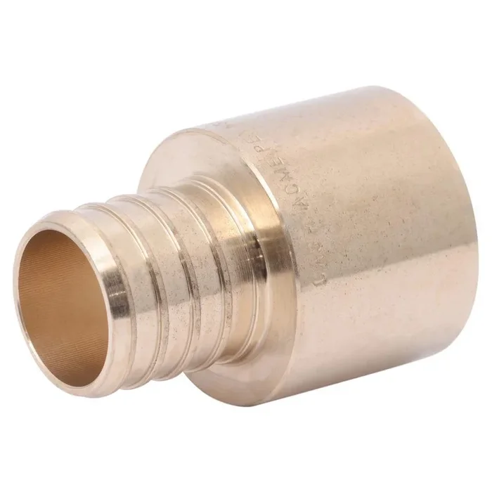 1 in. Brass PEX Crimp x 1 in. Female Sweat Adapter by SharkBite