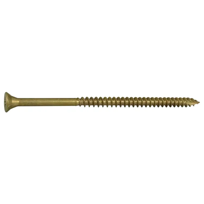 10 x 4″ Tan Ruspert Coated Steel Phillips Bugle Head Deck Screws