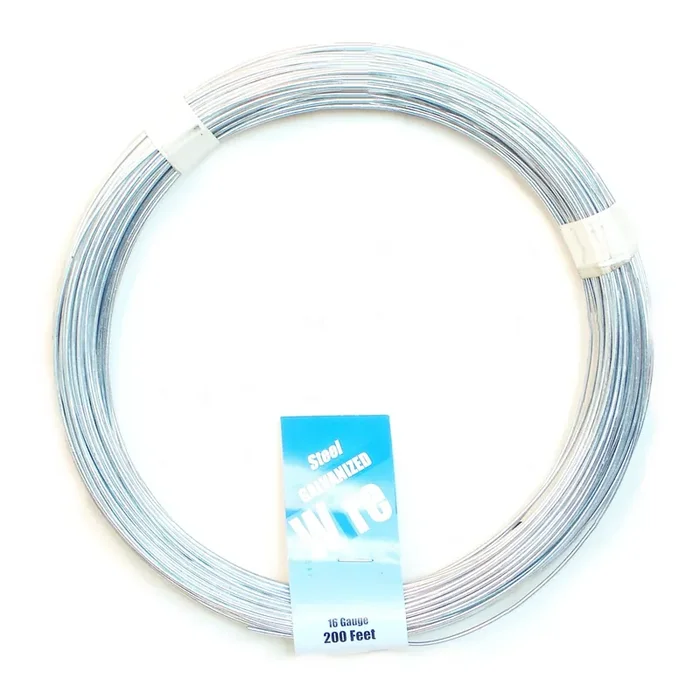 16 WG x 200‘ Galvanized Steel Wire