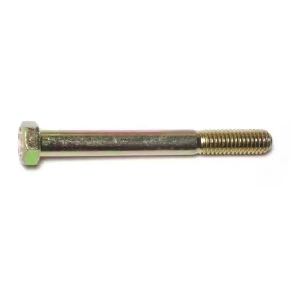 3/8″-16 x 3-1/2″ Zinc Plated Grade 8 Steel Coarse Thread Hex Cap Screws