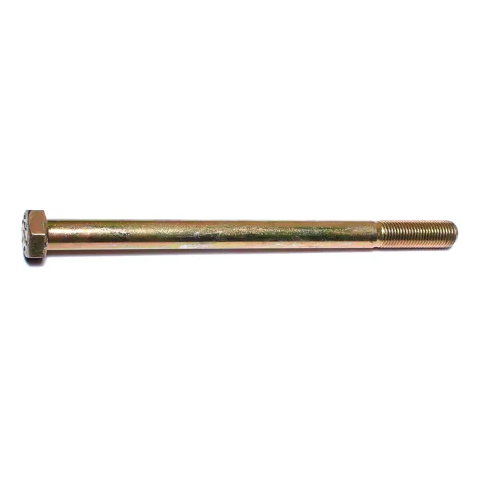 3/8″-24 x 5-1/2″ Zinc Plated Grade 8 Steel Fine Thread Hex Cap Screws