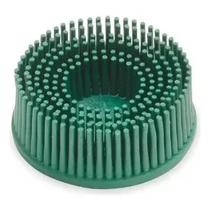3M Bristle disc 4-1/2×5/8-11 50x green