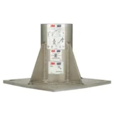 3M DBI-SALA Confined Space Floor Mount Base Stainless Steel – 8000096
