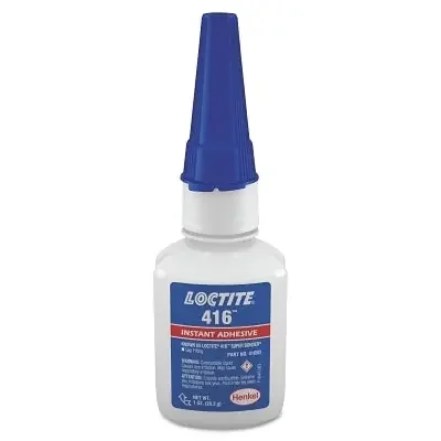 416 Super Bonder Instant Adhesive, 1 oz, Bottle, Clear