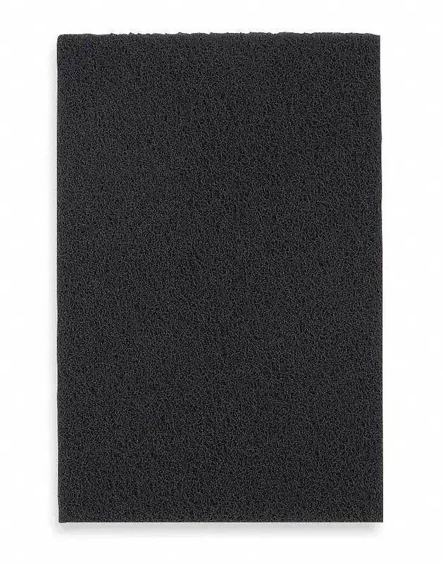 6″ x 9″ Black Fine Silicon Carbide Non-Woven Industrial Hand Pad