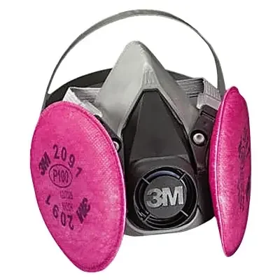 6000 Series Half Facepiece Respirator Assemblies, Medium