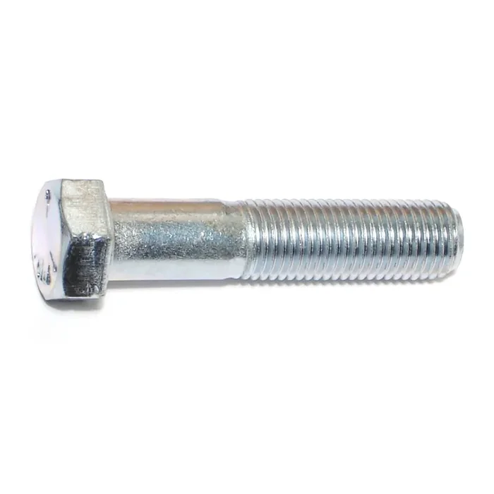 7/16″-20 x 2″ Zinc Plated Grade 5 Steel Fine Thread Hex Cap Screws