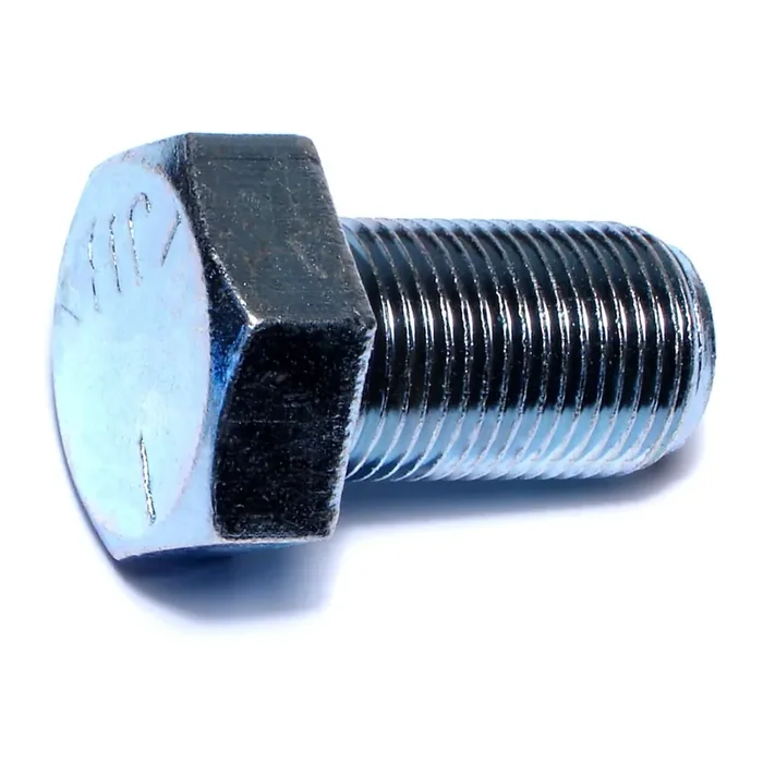7/8″-14 x 1-1/2″ Zinc Plated Grade 5 Steel Fine Thread Hex Cap Screws