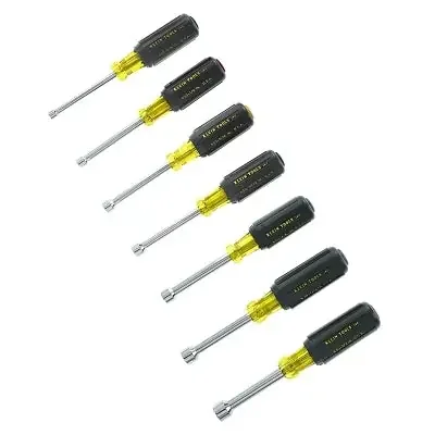 7 Pc Cushion-Grip Nut Driver Set, 3/16 in, 1/4 in, 5/16 in, 11/32 in, 3/8 in, 7/16 in, 1/2 in