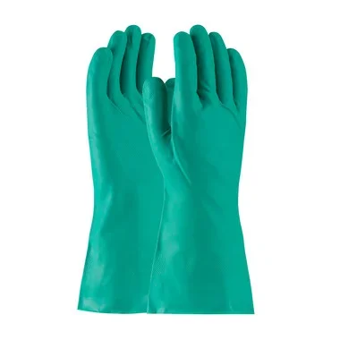 Assurance Unsupported Nitrile Unlined w/Raised Diamond Grip – 15 Mil – Green – 1/DZ – 50-N140G