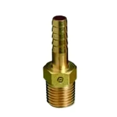 Brass Hose Adaptor, 200 psig, Brass