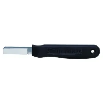 Cable-Slicer Knives, 6 1/4 in, Steel Blade, Black
