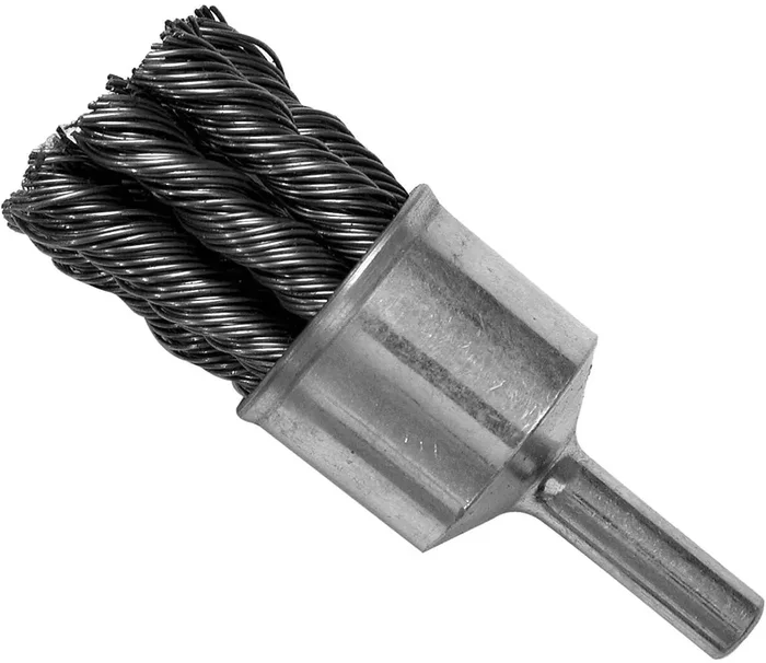 CGW 60130 3/4 KNOTTED END BRUSH .014 CARBON 1/4″ SHANK