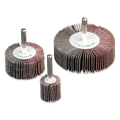 CGW Abrasives Flap Wheel, 2 in x 1 in, 40 Grit, 25000 RPM