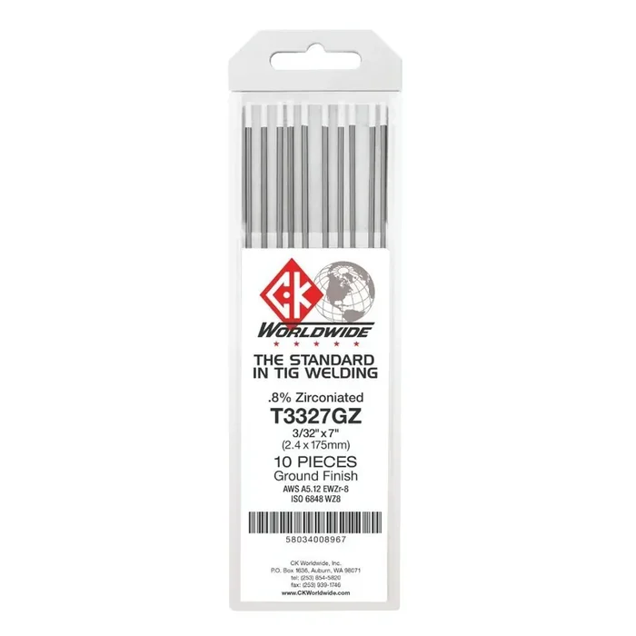 CK Worldwide 0.8% Zirconiated Tungsten (White)