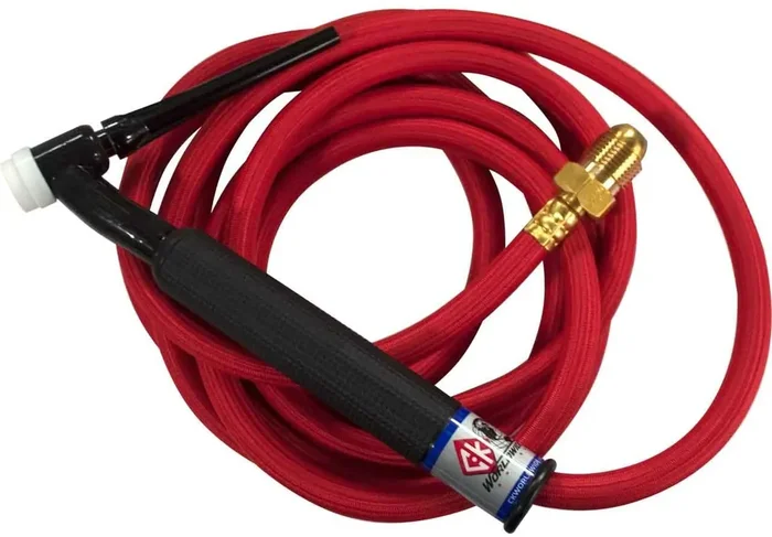 CK Worldwide – CK26 Air Cooled TIG Torch , Flex Head, 200A – W/ 12.5ft. Super Flex Hose