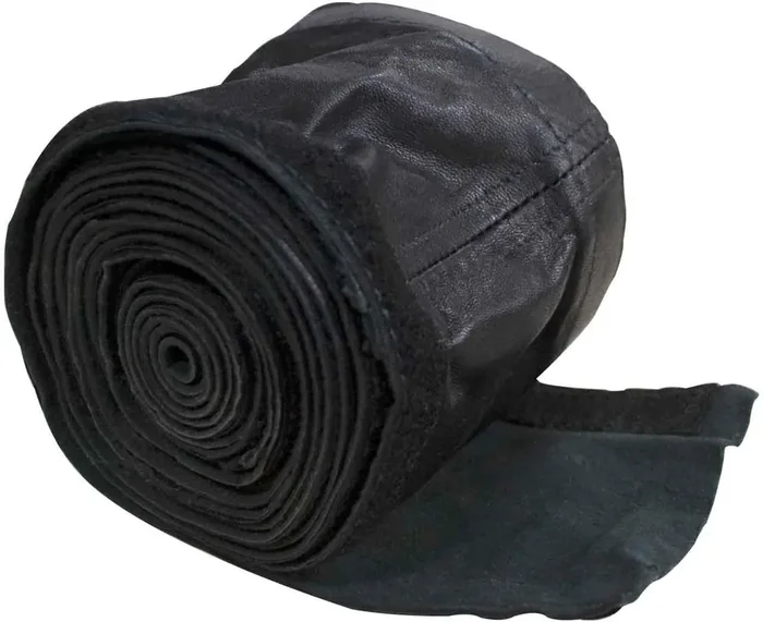 CK Worldwide CK 312HCLV Hose Cover 10‘ Leather w/ velcro (4-1/2″)