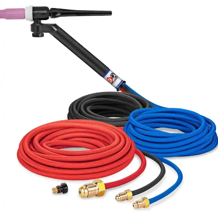 CK Worldwide FL250 Flex-Loc Swivel Head Water Cooled TIG Torch