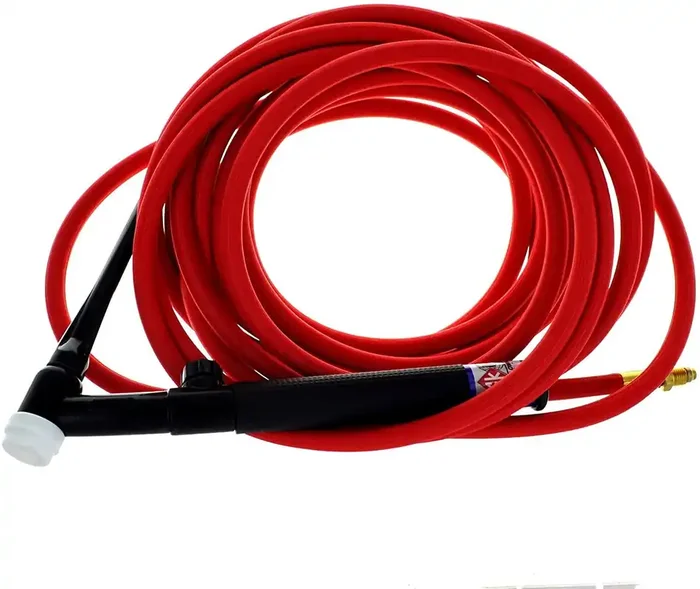CK Worldwide TIG Torch 17 Style w/ gas valve – (CK17V-25-RSF FX) W/ 25ft. Super Flex hose