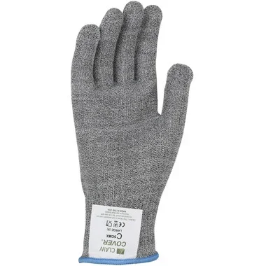 Claw Cover Seamless Knit HPPE / Stainless Steel Blended w/Sta-COOL Plating Glove – Medium Weight – Gray – 204/EA – 10-C5GYCMX