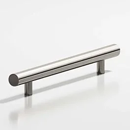 Colonial Bronze 246 Series 24″ (610mm) Hole Centers, 28″ (711mm) Length, Nickel Stainless Surface Mount Cabinet Pull / Handle