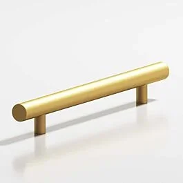 Colonial Bronze 247 Series 8″ (203mm) Hole Centers, 12″ (305mm) Length, Frost Brass Surface Mount Cabinet Pull / Handle