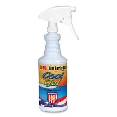 Cool Gel Heat Barrier Spray, 32 oz, Pump Spray Bottle
