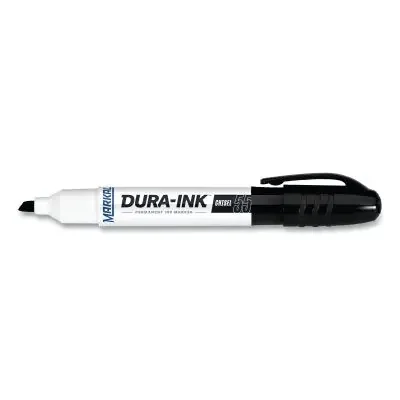 Dura-Ink 55 Marker, Black, 1/16 in to 3/16 in, Chisel