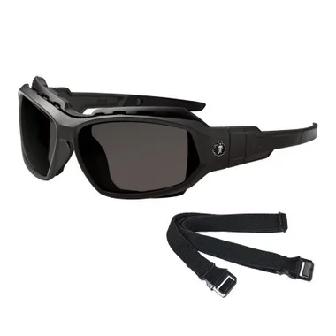 Ergodyne Skullerz LOKI Anti-Fog Convertible Safety Spoggles with Strap