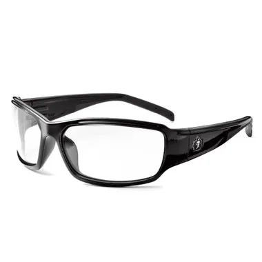 Ergodyne Skullerz THOR Safety Glasses, Sunglasses – Black Frame