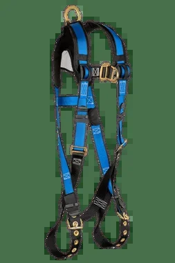 FallTech Contractor+ Front 1D Standard Non-belted Harness – Large – 7016BFDL