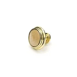 Hickory Hardware Woodgrain Collection 1-1/4″ (32mm) Diameter Cabinet Door Drawer Knob in Natural Maple