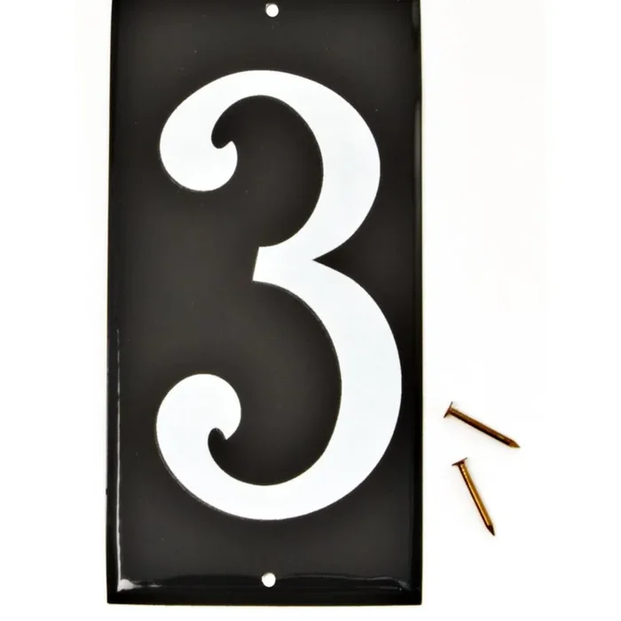Hy-Ko™ 3.5″ Colonial Number 3 (10 pcs.)